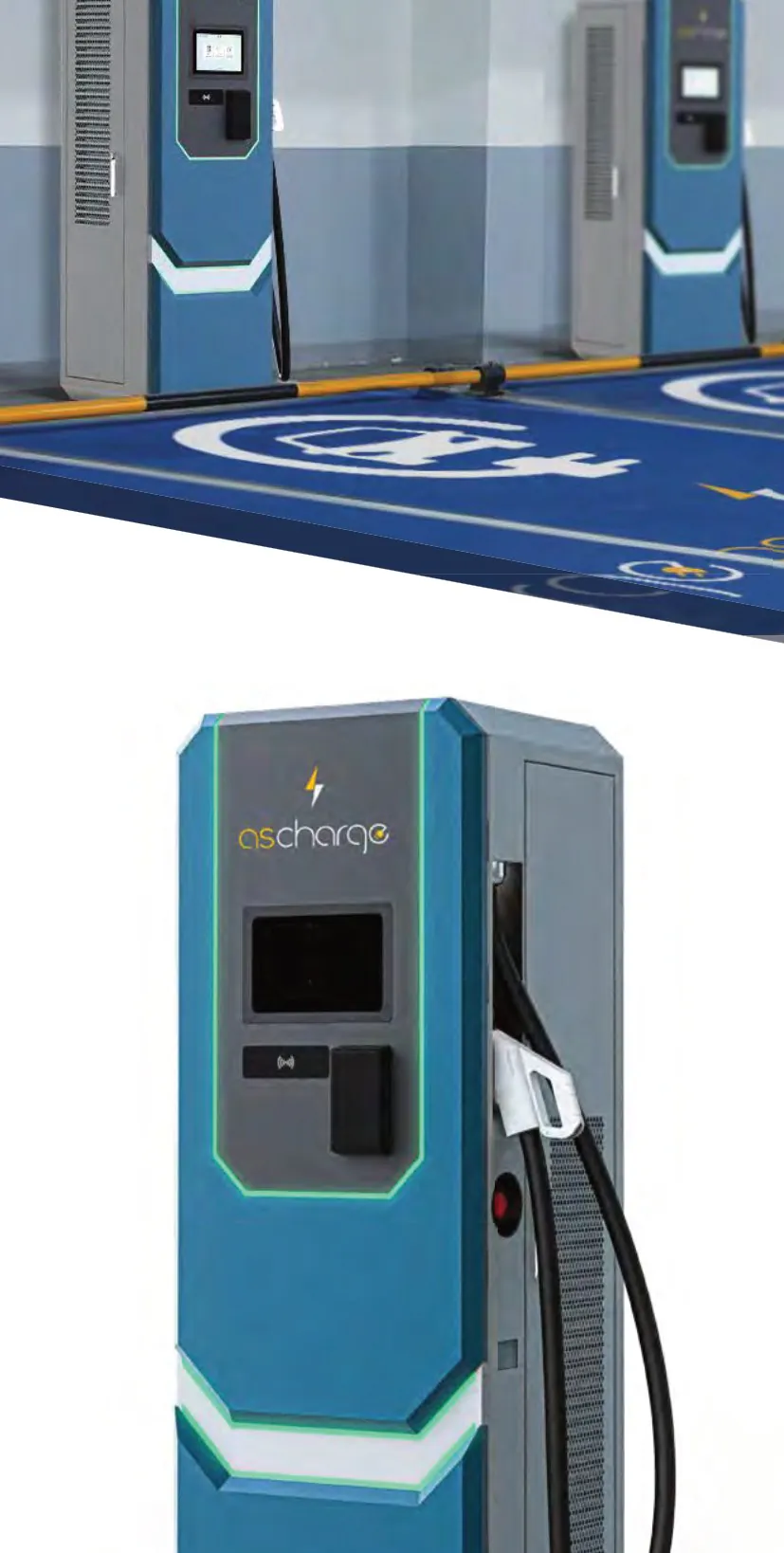 60 kW - 100 kW Commercial DC Fast Charging Station