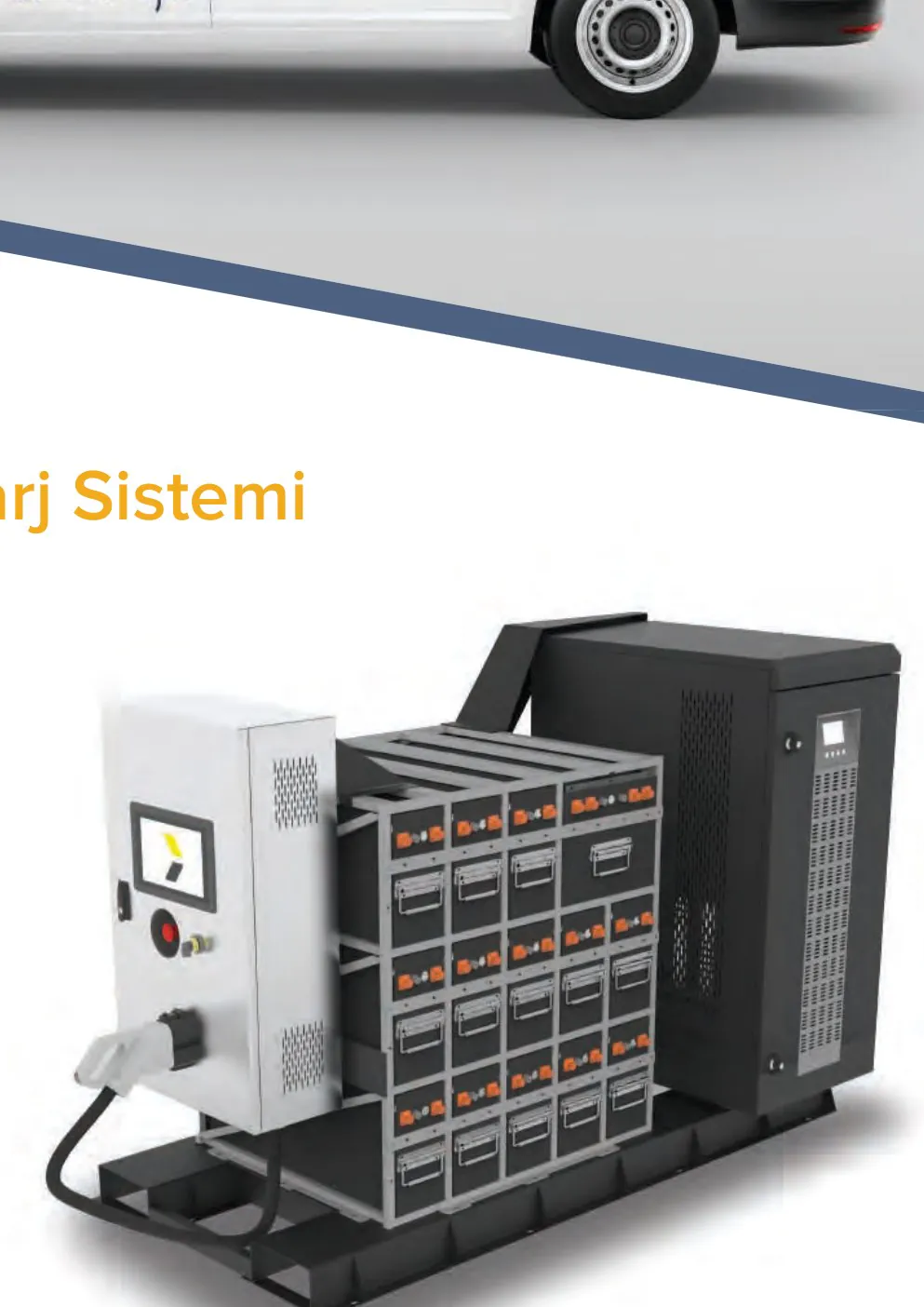 Mobile Fast Charging System (Integrated Battery)